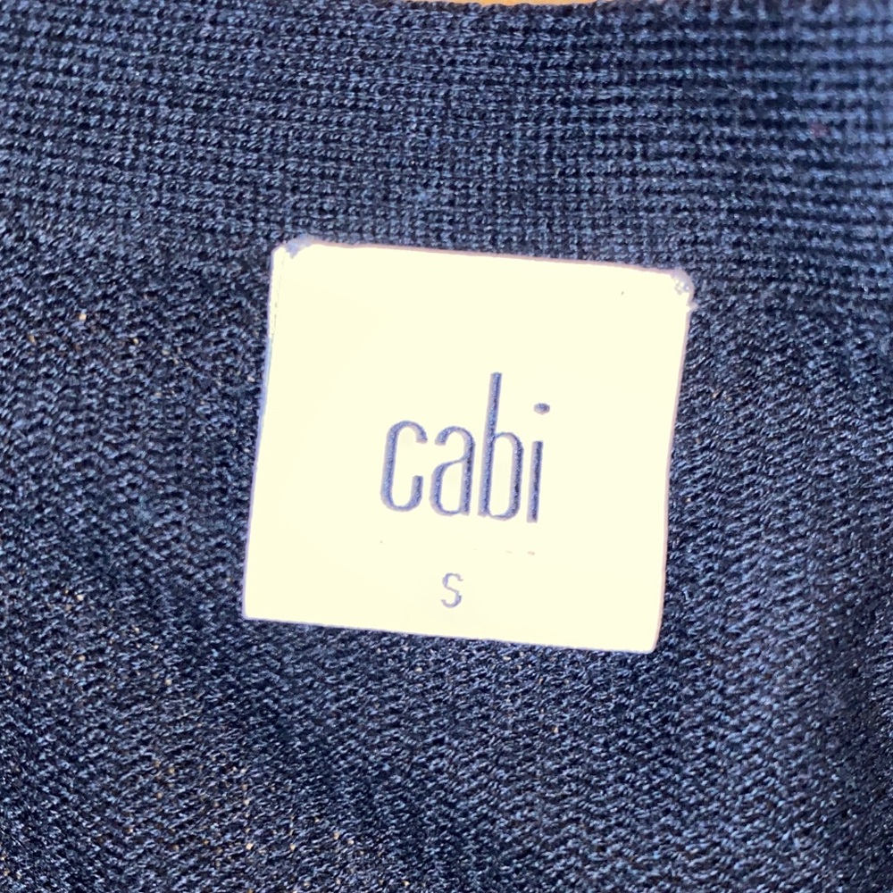 CAbi Sorrento Black Cardigan Sweater Size Small Style #5010 - Picture 8 of 12